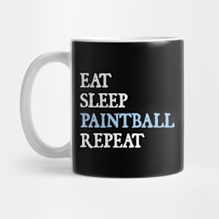Eat Sleep Paintball Repeat Mug